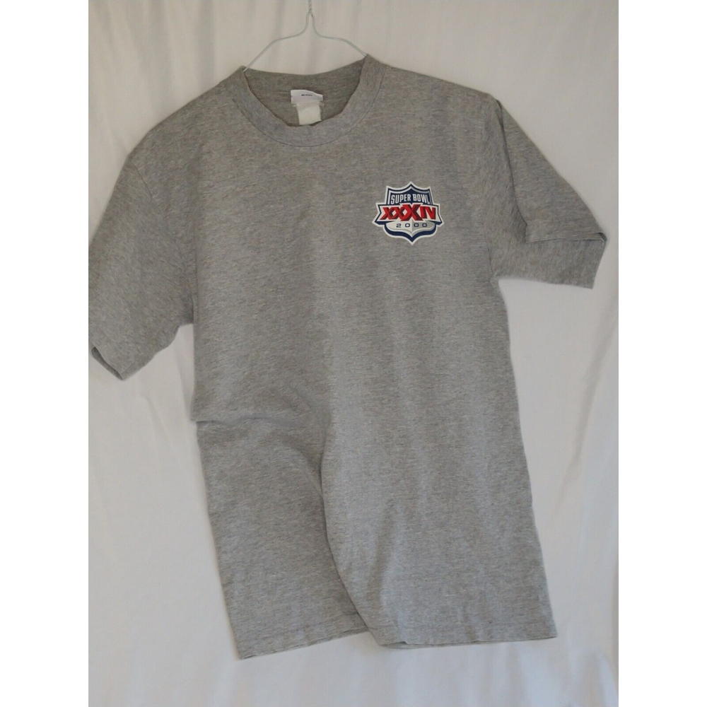 Super Bowl XXXIV T Shirt Sport Attack Sz Large